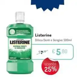 Club Salute Listerine Difesa Denti e Gengive offerta