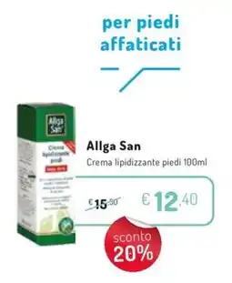 Club Salute Allga San Crema lipidizzante piedi offerta