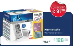 Club Salute Microlife Afib Misuratore di pressione offerta
