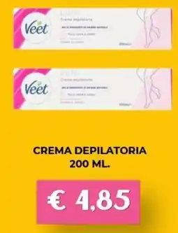 Kuadrifoglio Veet crema depilatoria offerta