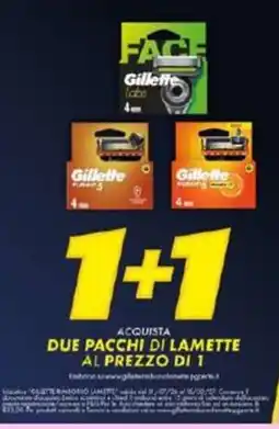 Kuadrifoglio Gillette Lamette offerta