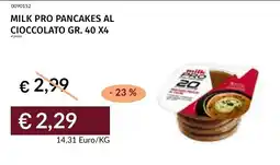 Prezzemolo e Vitale Milk Pro Pancakes al cioccolato offerta