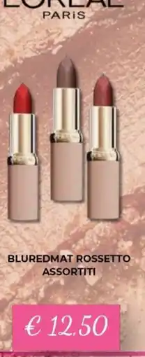 Kuadrifoglio L'Oréal Paris Bluredmat Rossetto Assortiti offerta