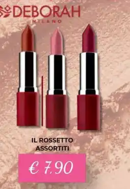 Kuadrifoglio Deborah rossetto assortiti offerta