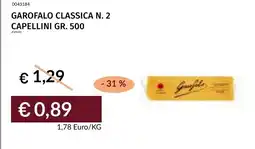 Prezzemolo e Vitale Garofalo capellini offerta