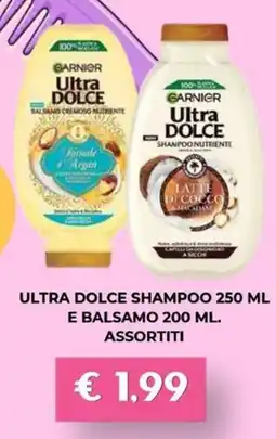 Kuadrifoglio Carnier Ultra Dolce Shampoo e Balsamo offerta