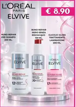 Kuadrifoglio L'Oréal Paris Elvive Bond Repair Siero Senza Risciacquo offerta