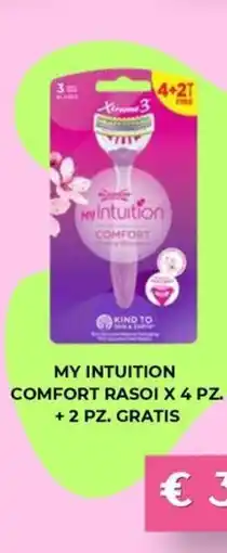 Kuadrifoglio My Intuition Comfort rasoi offerta