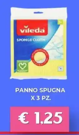 Kuadrifoglio Vileda panno spugna offerta