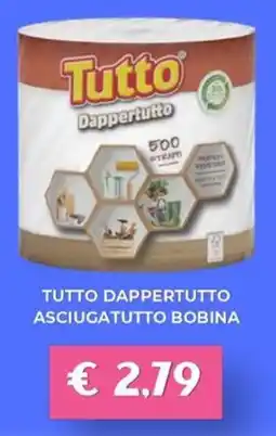 Kuadrifoglio Tutto Dappertutto asciugatutto bobina offerta