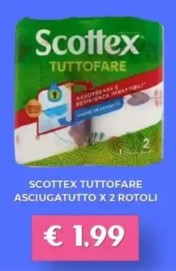 Kuadrifoglio Scottex Tuttofare asciugatutto offerta