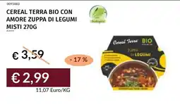 Prezzemolo e Vitale Cereal Terra bio zuppa di legumi offerta