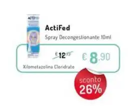 Club Salute ActiFed Spray Decongestionante offerta