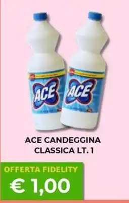 Kuadrifoglio Ace candeggina classica offerta