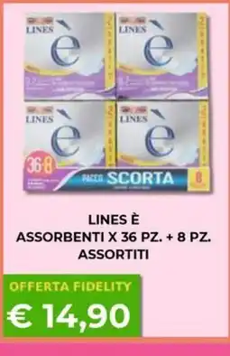 Kuadrifoglio Lines è assorbenti offerta