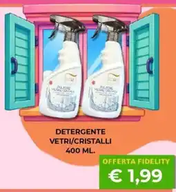 Kuadrifoglio Detergente vetri/cristalli offerta