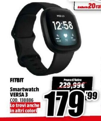 Fitbit Smartwatch Versa 3