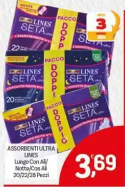 Crai Assorbenti ultra lines offerta