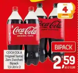 Crai Coca-Cola Original Taste/Zero Zuccheri offerta