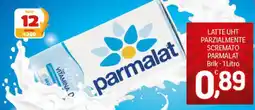 Crai Latte UHT parzialmente scremato Parmalat offerta