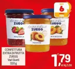 Crai Confettura extra di frutta Zuegg offerta