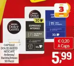 Crai Capsule Dolce Gusto Nescafé Ardenza/Barista/Intenso offerta