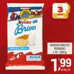 Crai Kinder Brioss offerta