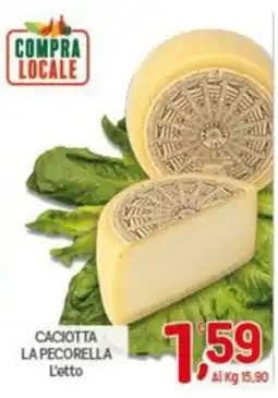 Crai Caciotta La Pecorella offerta