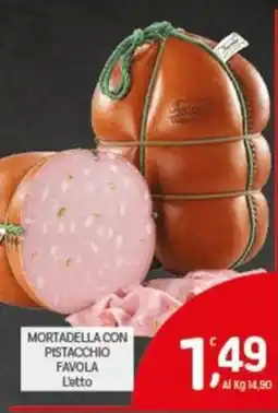 Crai Mortadella con pistacchio Favola Letto offerta