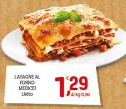 Crai Lasagne al forno Medicei Letto offerta