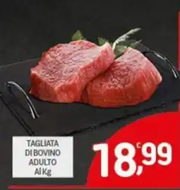 Crai Tagliata di bovino adulto offerta