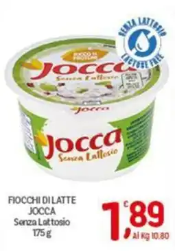 Crai Fiocchi di latte Jocca Senza Lattosio offerta