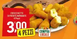 Crai Crocchette di patate impanate offerta
