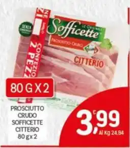 Crai Prosciutto crudo Sofficette Citterio offerta