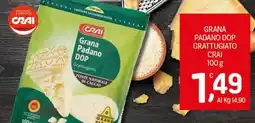 Crai Grana Padano DOP Grattugiato Crai offerta