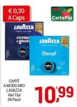 Crai Caffè a modo mio Lavazza offerta