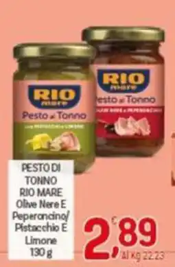 Crai Pesto di Tonno Rio Mare offerta