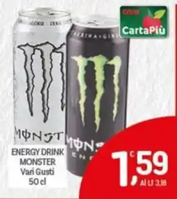 Crai Energy Drink Monster offerta