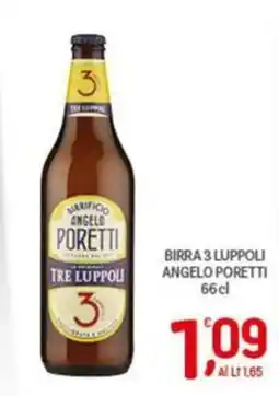 Crai Birra 3 Luppoli Angelo Poretti offerta