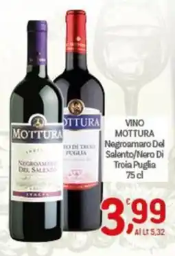 Crai Vino Mottura Negroamaro Del Salento/Nero Di Troia Puglia offerta