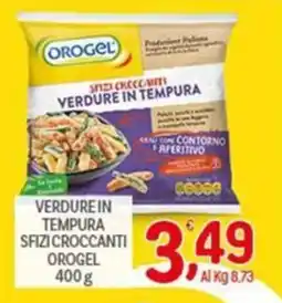 Crai Verdure in tempura sfizzi croccanti Orogel offerta