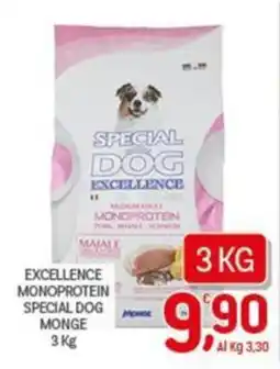 Crai Excellence monoprotein special dog monge offerta