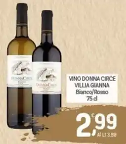Crai Vino Donna Circe Villia Gianna offerta