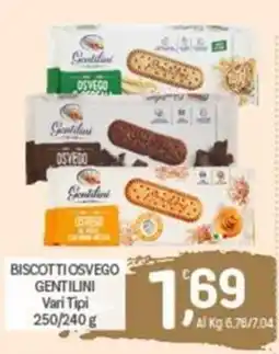 Crai Biscotti Osvego Gentilini offerta