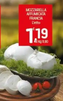 Crai Mozzarella affumicata Francia offerta