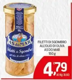Crai Filetti di Sgombro AS DO MAR offerta