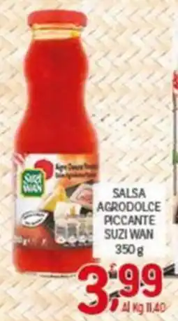 Crai Salsa agrodolce piccante Suzi Wan offerta