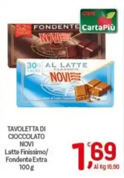Crai Tavoletta di cioccolato Novi offerta