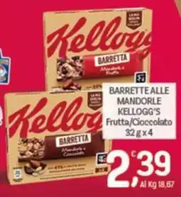 Crai Barrette alle mandorle Kellogg's offerta