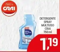 Crai Detergente spray multiuso Crai offerta